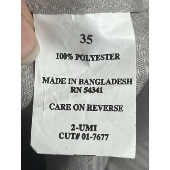 Louis Raphael Performance Blue Golf Shorts Mens 35 Zip Chino Beach Outdoors Walk - Picture 4 of 5